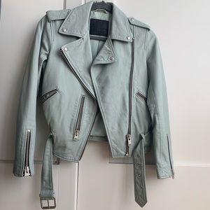 All Saints leather jacket